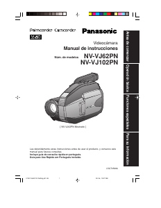 Manual de uso Panasonic NV-VJ102PN Videocámara