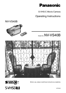 Manual Panasonic NV-VS40EGM Camcorder