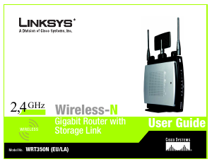 Handleiding Linksys WRT350N Router