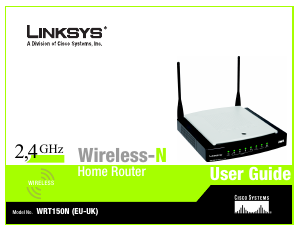 Brugsanvisning Linksys WRT150N Router