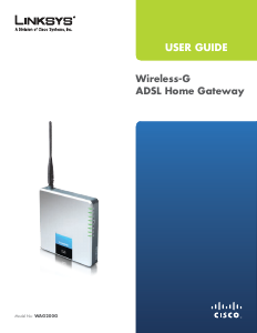 Manual Linksys WAG200G Router