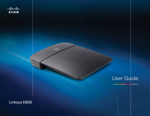 Handleiding Linksys E800 Router