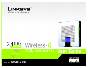 Mode d’emploi Linksys WAG354G (EU) Routeur