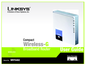 Handleiding Linksys WRT54GC Router