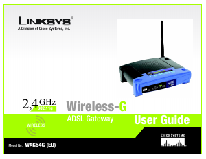 Handleiding Linksys WAG54G Router