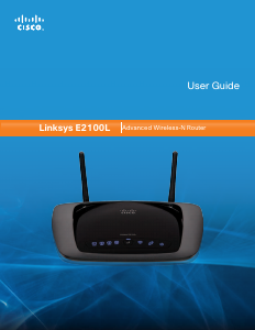 Manual Linksys E2100L Router