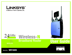Manual Linksys WRT300N Router