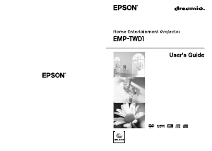 كتيب بروجكتور EMP-TWD1 Dreamio إبسون