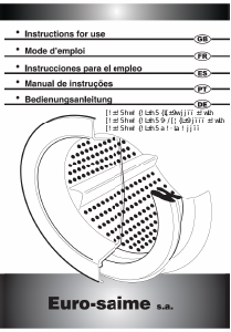 Manual Saivod Maxima 1100 Máquina de lavar roupa