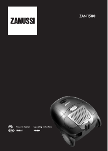 Manual Zanussi ZAN1580 Vacuum Cleaner