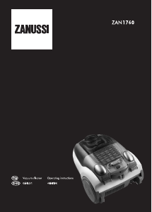 Manual Zanussi ZAN1760 Vacuum Cleaner