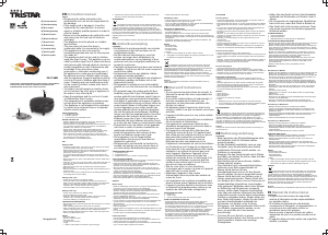 Bedienungsanleitung Tristar WF-1170 Waffeleisen