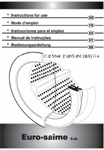 Manual de uso Saivod Top Line 1003 Lavadora