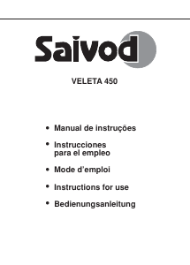 Manual Saivod Veleta 450 Máquina de lavar roupa