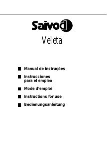 Manual de uso Saivod Veleta Lavadora