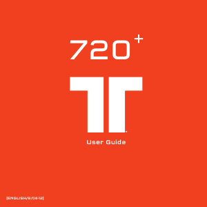 Manual de uso Tritton 720+ Headset