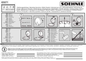 Εγχειρίδιο Soehnle 65071 Ζυγαριά κουζίνας