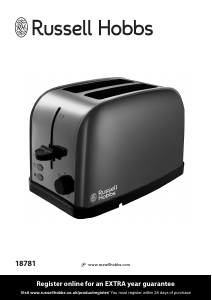 Manual Russell Hobbs 18781 Toaster