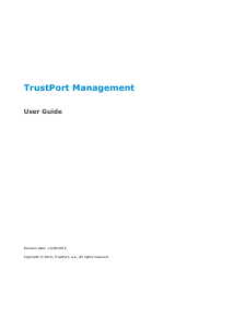 Handleiding TrustPort Management