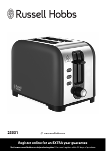 Manual Russell Hobbs 23531 Toaster