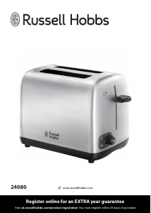 Manual Russell Hobbs 24080 Toaster