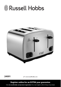 Manual Russell Hobbs 24091 Toaster