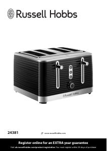 Manual Russell Hobbs 24381 Toaster
