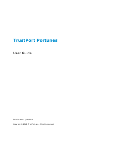 Handleiding TrustPort Portunes