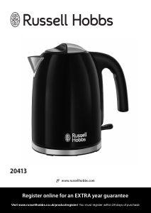 Handleiding Russell Hobbs 20413 Waterkoker