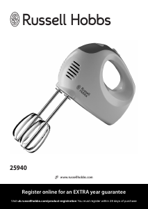 Handleiding Russell Hobbs 25940 Handmixer