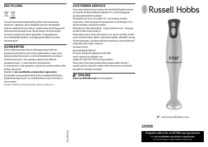 Manual Russell Hobbs 25950 Hand Blender
