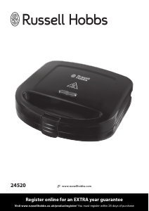Bruksanvisning Russell Hobbs 24520 Smörgåsgrill