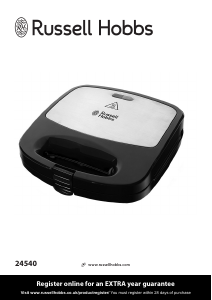Handleiding Russell Hobbs 24540 Contactgrill