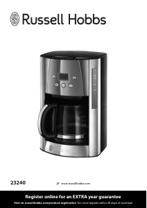 Manual Russell Hobbs 23240 Coffee Machine