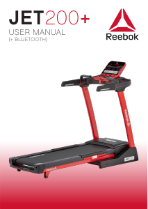 Manual de uso Reebok JET200+ (Bluetooth) Cinta de correr