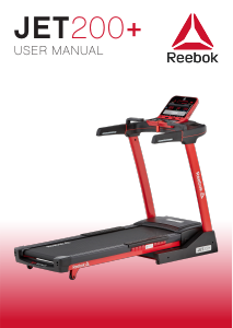 Manual Reebok JET200+ Treadmill