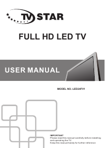 Manual TV Star LED24F3 LED Television