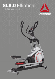 Manual de uso Reebok SL8.0 Bicicleta elíptica