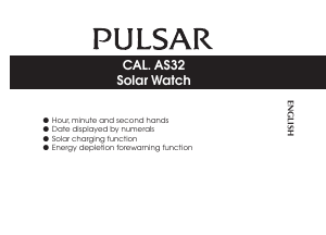Handleiding Pulsar PX3181X1 Regular Horloge