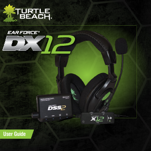 Handleiding Turtle Beach Ear Force DX12 Headset