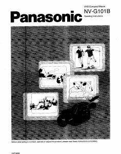 Manual Panasonic NV-G101B Camcorder