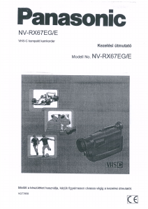 Használati útmutató Panasonic NV-RX67E Videokamera