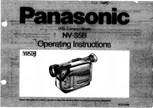 Manual Panasonic NV-S5B Camcorder