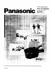 Manual Panasonic NV-S700EN Camcorder