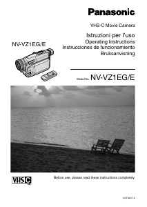 Handleiding Panasonic NV-VZ1E Camcorder