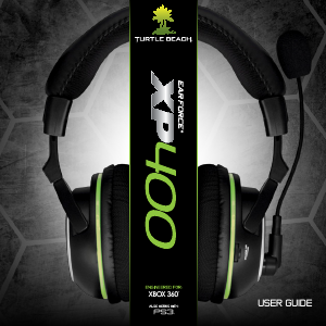 Manual Turtle Beach Ear Force XP400 Headset