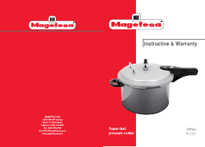 Manual Magefesa Vital Pressure Cooker