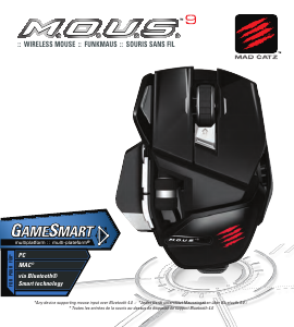 Bedienungsanleitung Mad Catz M.O.U.S 9 Maus