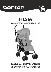 Handleiding Lorelli Fiesta Kinderwagen