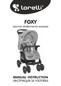 Instrukcja Lorelli Foxy Wózek